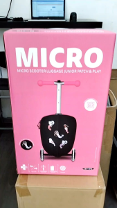 Micro  2 in 1 Scooter Luggage Junior Suitable For Age Range 2-6 Years Old 13 Litre Capacity