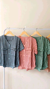 Blouse Wanita Jumbo Kekinian Katun Adem LD 123cm