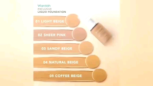 WARDAH EXCLUSIVE LIQUID FOUNDATION SPF 30 (BPOM✔️) 20ML