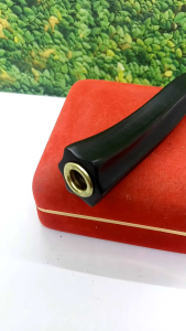 Pipa Sedotan Kayu Galih Kelor Hitam Belimbing Model S