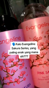 Evangeline Sakura Parfum Wanita Edp Original kemasan 100ml