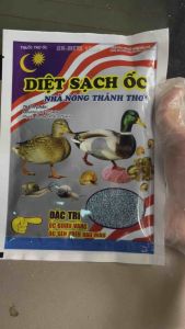 Thuốc diệt ốc sên ốc bươu vàng ốc nhớt ốc vặn ốc nhỏ cuốn chiếu dạng bả mồi goi 200 gram tiện lợi giá rẻ