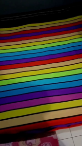 SEPREI HOME MADE RAINBOW FASTEL SPREI TERBARU SPREI MOTIF TERLARIS COD