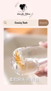 A261✨ Foldable Cup & Bottle Cleaning Brush | 家用可折叠杯刷多功能清洗奶瓶刷水杯水壶清洁神器 | Berus Lipat Pembersih Botol & Cawan Serbaguna