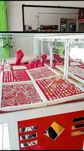 BAKI TEMPAT CINCIN DAN PERHIASAN UKURAN BESAR 40 X 25 SAMPAI KECIL UNTUK PAJANGAN TOKO PERHIASAN ANDA