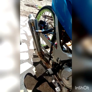 Knalpot Racing Rcb Cornelo Satria fu injeksi Cbr 150 r Sonic Gsx knalpot diameter inlet 50mm