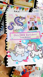 ✅Personalized Workbook for Pre-Schoolers and Kindergartners Name Tracing Alphabet Coloring Shapes