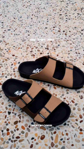CVNXID Sandals - Sendal Slide Casual Pria Premium Anti Slip - Volter Camel