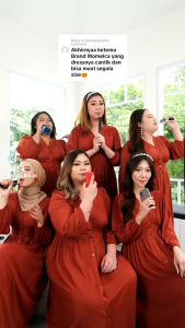 Momelca Himawari dress pakaian wanita