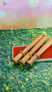 Once pipa klokotan kayu Cendana wangi motif pedang C265