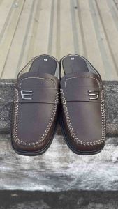 GIÀY SỤC NAM DA BÒ THÀNH ĐẠT Giày sục da bò cao cấp giày dép đi bền êm chân giày nam đẹp sản phẩm được bảo hành 5 năm