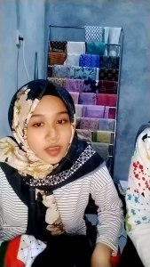 Hijab Voal Motif Lasercut