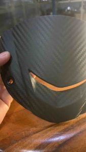 Visor 125ZR 125Z PNP F1zr Fizr Satria Hiu Tebal motif karbon