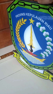 Logo Akrilik Custom Design Kota Dinas Perusahaan Organisasi dll