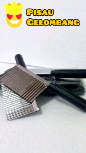 PROMO PISAU GERIGI | GELOMBANG | KENTANG IRISAN ACAR TIMUN HIAS