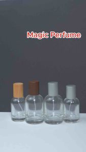 Chai lọ đựng nước hoa thủy tinh kiểu Le LB 30ml nắp nhiều màu dạng xịt phun sương!