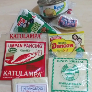 paket kumplit umpan pancing ikan mas katulampa