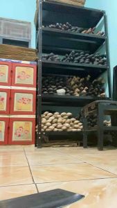 Set pisau cacah daging dan pisau dapur asli baja super tajam
