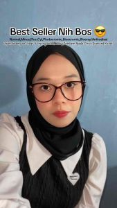 Kacamata Cat Eye Terbaru Wanita Minus Photocromic Bluecromic