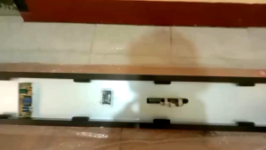 Frame Running Text 2 Panel P10 outdoor indoor 16x64cm lengkap