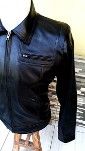 JAKET KULIT KULIT DOMBA MODEL DADA U / JAKET KULIT / JAKET KULIT / JAKET KULIT PRIA