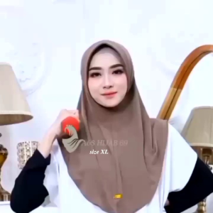 kerudung olahraga premium bergo instan dewasa hijab sport bergo instan premium kerudung hijab instan