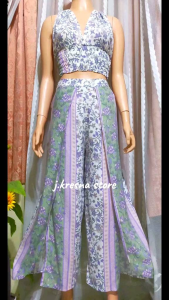 Set baju santai bahan Rayon Bali