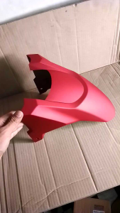 spakbor depan vario 160 merah doff