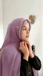 HIJAB ARRAFI AR 502 HIJAB PASHMINA TALI