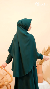 AUDINA - HAFIA KHIMAR PET ANTEM JILBAB INSTAN HIJAB SYARI