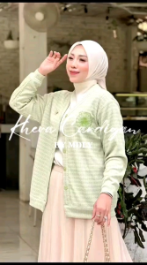 Atasan Cardigan Kualitas Tinggi: MDLY KHEVA & Nazra Sha