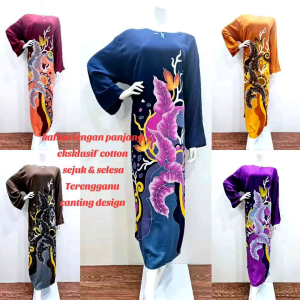Kaftan Kelawar Eksklusif Trengganu Silk Design Tangan Panjang/Lengan Panjang Pemborong & Peruncit