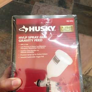 Husky Gravity Feed HVLP Spray Gun