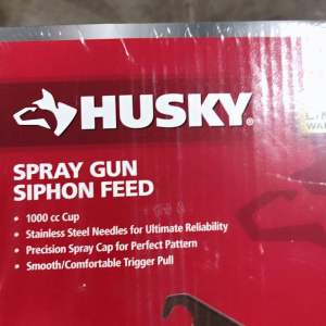Husky Siphon Feed Spray Gun