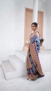 🔰 FABRICTYPE: BANARASI SOFT SILK SAREE 🔰 SAREE LENGTH 5.5 METER 🔰 BLOUSE LENGTH 0.8 METER 👉 COLOUR::1 👉 PARFECT WEIGHT::547GM 👉 WASHING::DRY CLEAN ONLY 👉 GOLD ZARI WEAVING 🔥 100%ORIGINAL BEST QUALITY 🔥 * 😍WNQUALITY😍