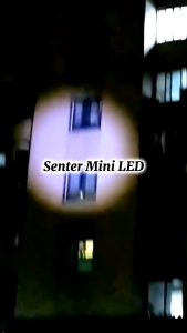 LED - SENTER MINI SWATT 3 MODE LAMPU DAN BISA DI CASH