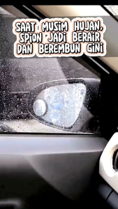 STIKER SPION ANTI EMBUN UNTUK MOBIL & MOTOR - ANTI FOG