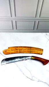 Pisau Gerahang Tani G0lok Kebun Tebang Potong Kayu Bambu Tani Sumatera Palembang Lampung