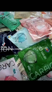 (HÀNG CHUẨN THÁI) SÉT 100 CÁI KhauTrang 3D Thái Nhiều Màu Mix Ngẫu Nhiên(MỎNG NHẸ THOÁNG)