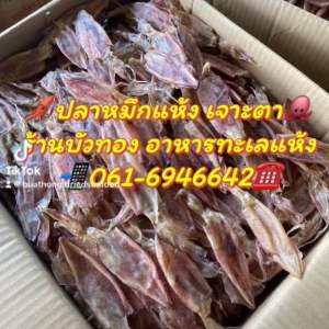 🚚 พร้อมส่ง ‼️ ปลาหมึกแห้ง  ปลาหมึกกะตอยแห้ง อาหารทะเลแห้ง สด ผ่านกรรมวิธีทีสะอาด ปลอดสารฟอร์มารีน เนื้อหนา ไม่เหม็น ไม่เค็ม (1000กรัม)