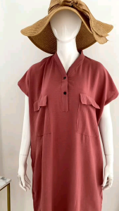 CICI Daster Dress Wanita Korea 2024 Fashion Terlaris Stylish Busui Termurah Crinkle