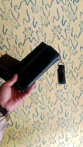 PROMO BISA COD DOMPET PANJANG TERBARU FULL SULAM KULIT ASLI GARUT DOMPET HARLEY BONUS TALI