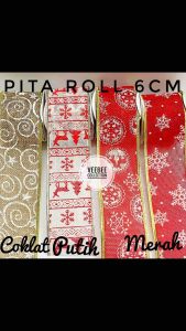 Pita Motif Natal 6cm: Gaya dan Dekorasi