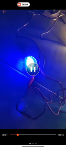 Lampu Sen Tempel Mini Model Oval 1Set Kiri dan Kanan atau 1Pasang Ready Warna Biru Kuning Putih