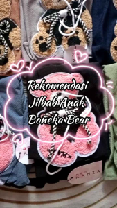 Jilbab Anak Pet Boneka Kanza: Desain Unik & Kualitas Tinggi