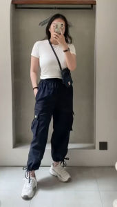 Celana Kulot Kargo Wanita: Nyaman & Trendi