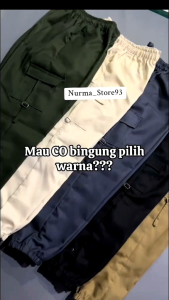 Celana Cargo Panjang Wanita Dewasa