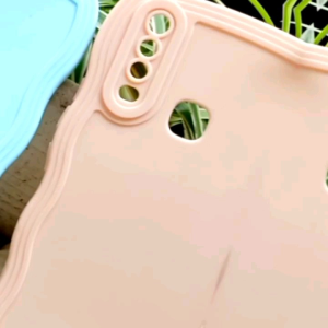 Case Vivo 1901 1902 1904 1906 Softcase Gelombang Camera Protection Silicone Silikon Kesing Casing Vivo Y12 Y15 Y17