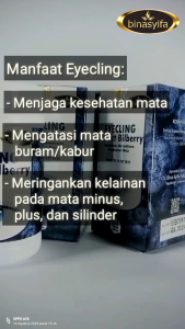 MADU EYECLING - Madu Herbal Ampuh untuk Mata Buram dan Kelainan Mata minus Plus dan Silinder