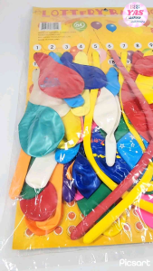 80pcs LOTTERY BALLOON SMALL/ loot bag fillers / paninda / giveaways / party favors.